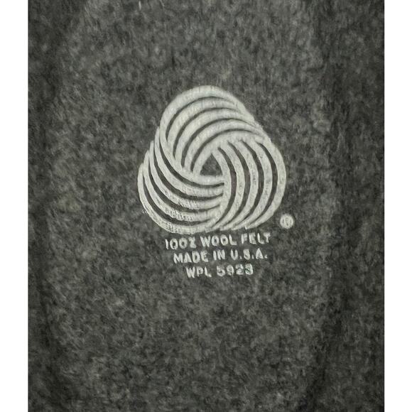 Vintage Betmar New York Gray Wool Hat with Attached Scarf One Size - Picture 9 of 9